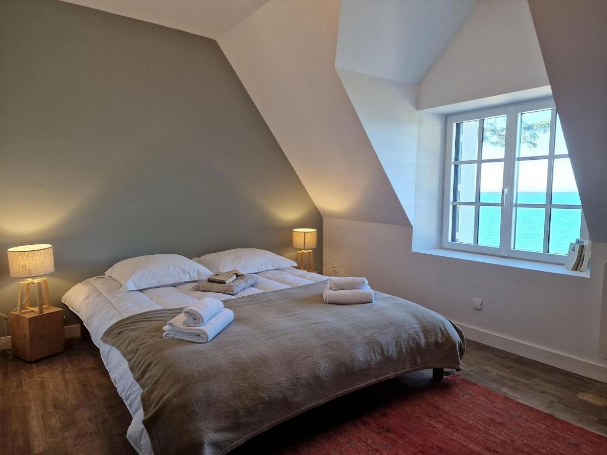 Breton Holiday Home With Sea View, Plougasnou Luaran gambar