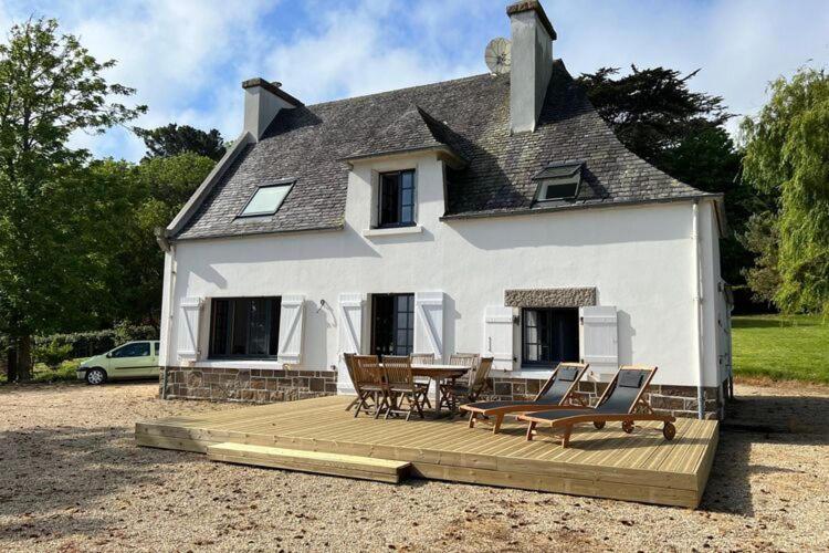 Breton Holiday Home With Sea View, Plougasnou Luaran gambar