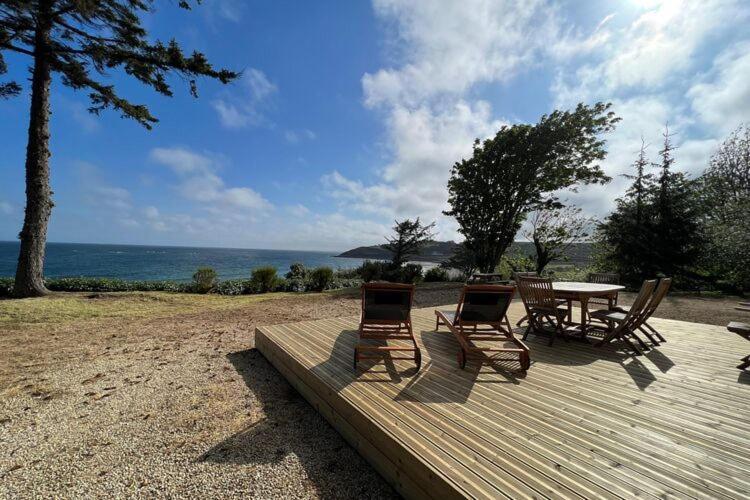 Breton Holiday Home With Sea View, Plougasnou Luaran gambar