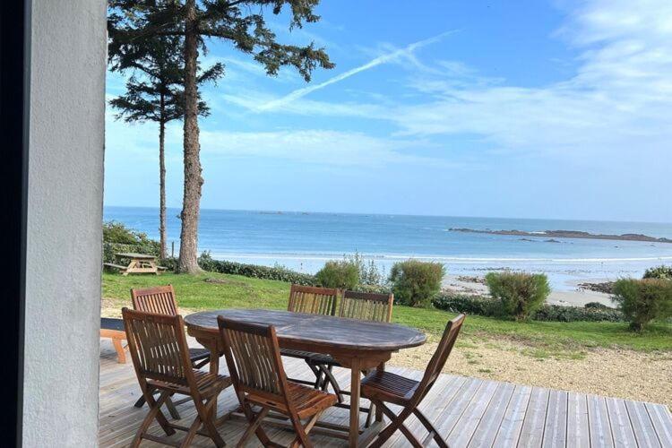 Breton Holiday Home With Sea View, Plougasnou Luaran gambar